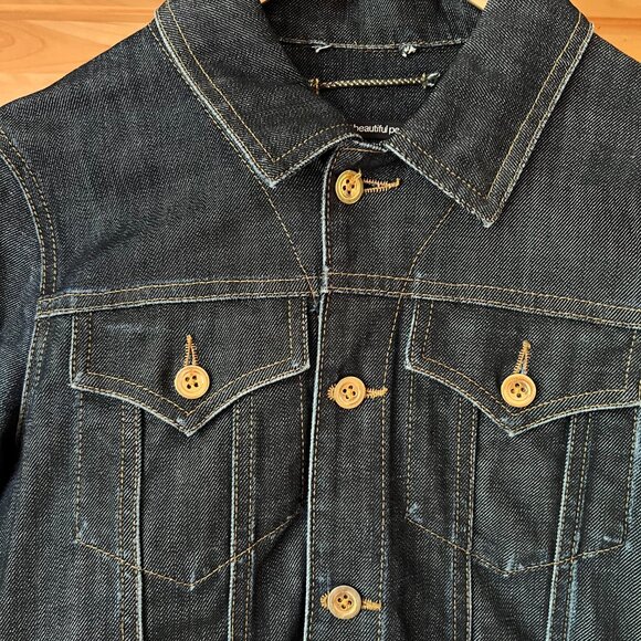 ๐ Drykorn for Beautiful People โ Classic Denim Jacket (Size 2) - Picture 3 of 8